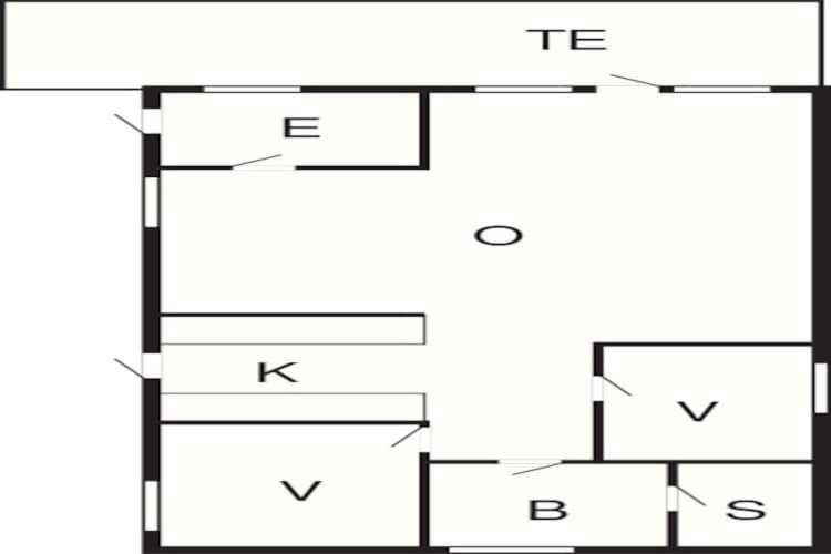 4 Person Holiday Home In L Kken Леккен Екстер'єр фото
